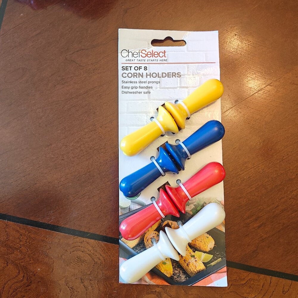 Chef Select Set of 8 Corn Holders